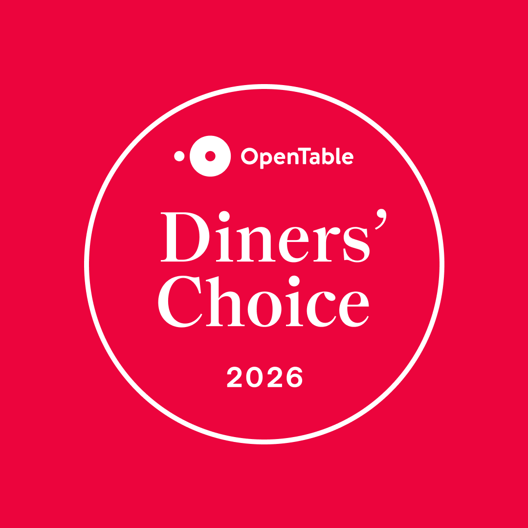Open Table Diners' Choice 2026 Badge